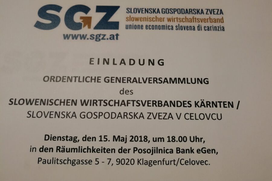 Skupščina SGZ (Slovenske gospodarske zveze)